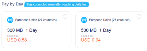 E-sim yurt dışı internet kampanyaları. Pahali "Tarifen yurt dışında" paketlerine son.