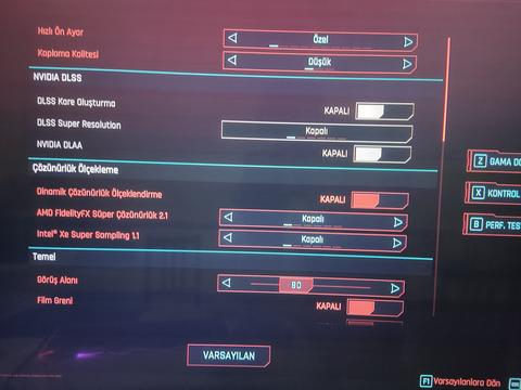 CYBERPUNK 2077. GTX3060 EKRAN KARTI DLSS ACİLMİYOR