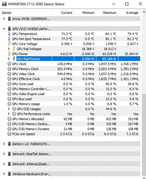 Acer laptop GPU 94 derece?