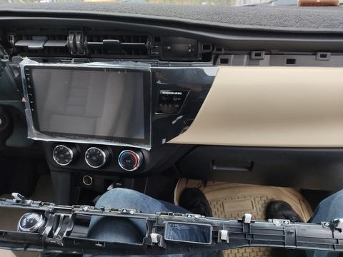 Toyota Corolla 2015 Model 1,33 Life 10 inç Multimedia Tablet Ekran Montajı ve Kurulum Sonrası Ayar