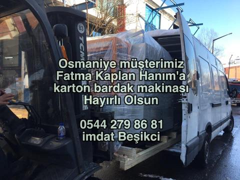 Karton bardak üretme işi yapmak isteyenler buraya