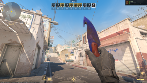 (SATILDI)Satılık Gut Knife Doppler (Phase 4) Float 0.008 pattern 709