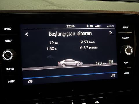 Passat 1.5 TSİ yakıt testim İstanbul