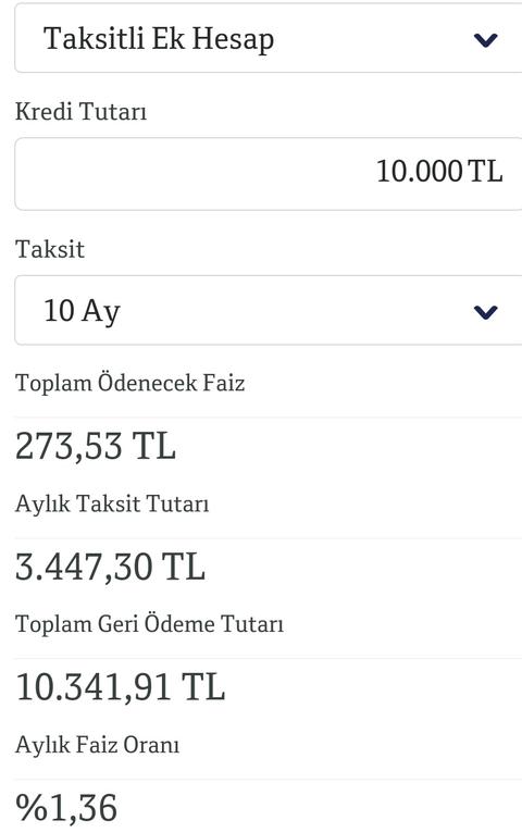 KMH (Ek/Avans) Hesap vs Kredi Çekmek?