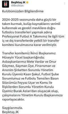 &#129413; Beşiktaş 2023/2024 Sezonu[ANA KONU]