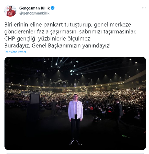 CHP Gençlik Kolları Genel Başkanından Kılıçdaroğlu Tehditi