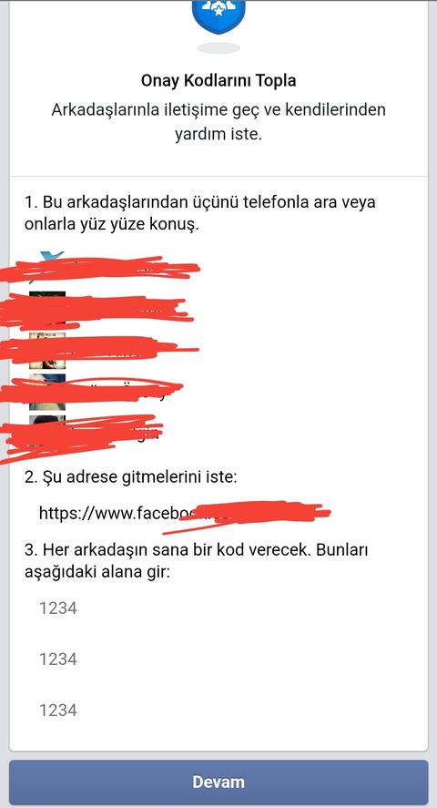 Facebook hesabımı acilen kapatmam gerekli (SS'li)