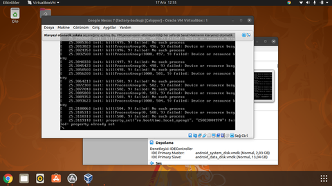 Ubuntu 20.4 Genymotion Açılmama Sorunu