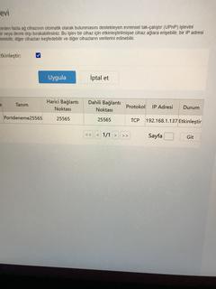 port forward  çalışmaması? süperonline HG8245X6 modem