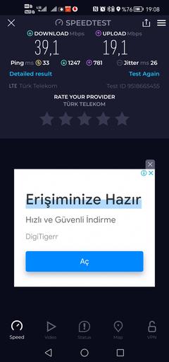 Turkcell mi Türk Telekom mu ? (Edit: TT ve Turkcell'i yan yana koyup hız testi yaptım)