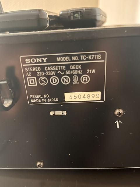 Sony TC-K711S, Technics SL-PG480A ve Pioneer Stereo Amfi A-404R set