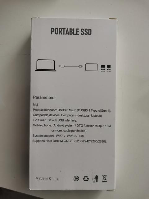 2TB USB 3.1 TAŞINABİLİR SSD 420TL / **İade sürecindeyiz.**