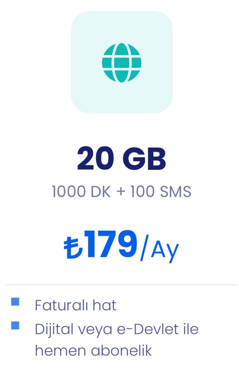 Netgsm’de 20 GB, 500 Dakika ve 100 SMS 149₺