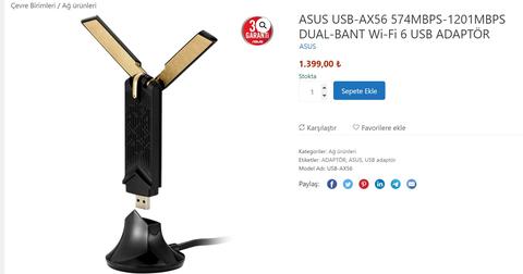 ASUS USB-AX56 1399TL
