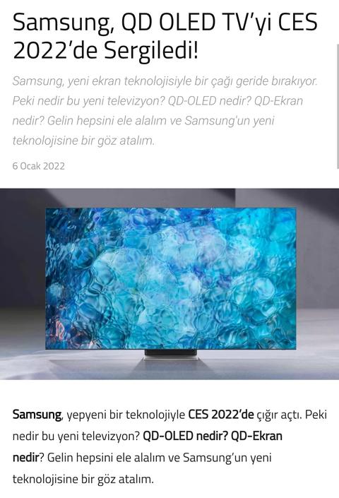 2022 SONY BRAVIA TV (Ana Konu)