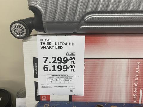 A101'DE Onvo OV65500 65'' Ultra HD Webos 2.0 LED TV 12599 TL