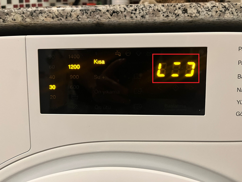 Miele W1 Powerwash 8 KG Hata [YARDIM]