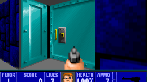 Wolfenstein 3D Kapı Hangi Tuşla Açılır?