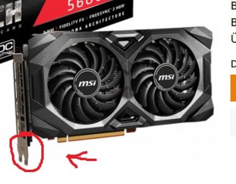 ANAKARTA SIĞMIYOR YARDIM ! MSI Radeon RX 5600 XT MECH OC