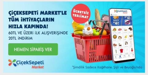 Çiçeksepeti Market 60/20