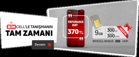 Bimcell Yeni Hat Fiyatı 370₺ Oldu! | DonanımHaber Forum