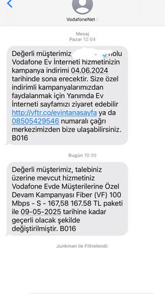 🔴 Vodafone Net FİBERNET/VDSL2 - ANA KONU / KULÜP 🔴