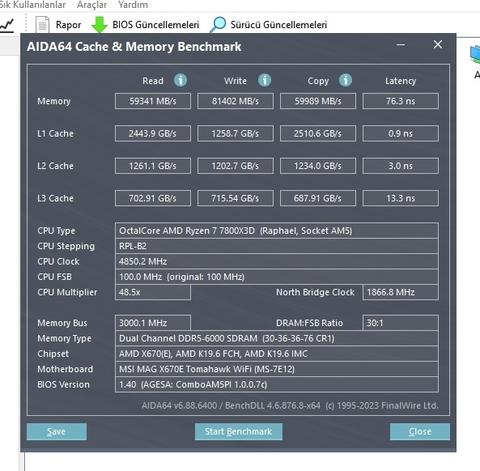 AMD Ryzen 7800X3D Kullanma Rehberi