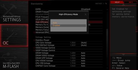 MSI Yüksek Verimlilik Modu, Optimize Edilmiş RAM Ayarlarıyla Performansı Artırma.