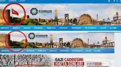 Diyarbakır Büyükşehir Bld. Sitesinde Türk Bayrağı Kaldırıldı