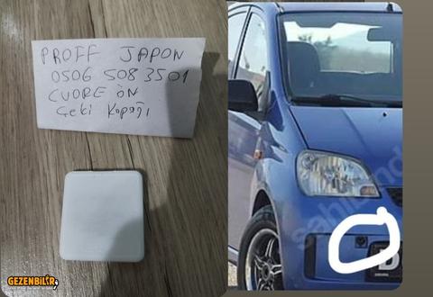 Daihatsu Cuore Ön Ceki Kapaği Mevcuttur