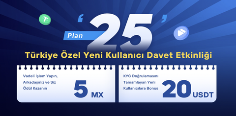 💰MEXC PLAN25 ETKİNLİĞİ TOPLAM 25$ KAZAN💰