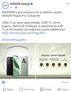 Honor Magic 6 Pro ANA KONU