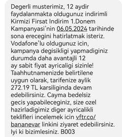 VODAFONE TR GİZLİ ÖZEL FATURALİ TARİFELER GÜNCEL HEDİYELİ KAMPANYALAR 7/24 SORU CEVAP YARDIM TAVSİYE