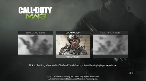 Call of Duty MW3 Türkçe Dublaj Yaması Çalışmıyor.