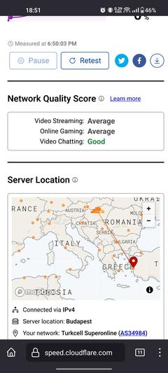 Superonline 1.1.1.1 DNS'i engellemiş