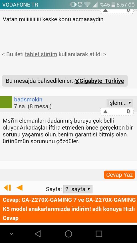 Gigabyte servis rezilliği (Rma servis)