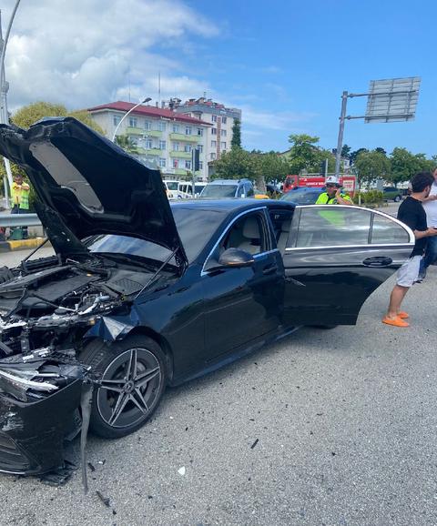 Mercedes ile Malum Markanın Kazası