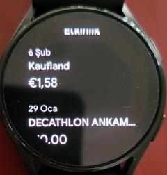 Wear OS Saatlerle Temassız Ödeme