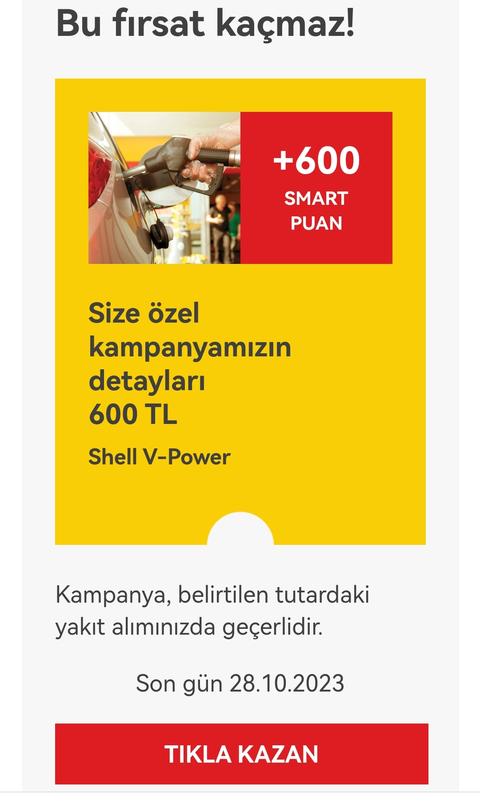 Shell Cumhuriyetin 100.Yılına özel 100 kat yakıt puan hediye!