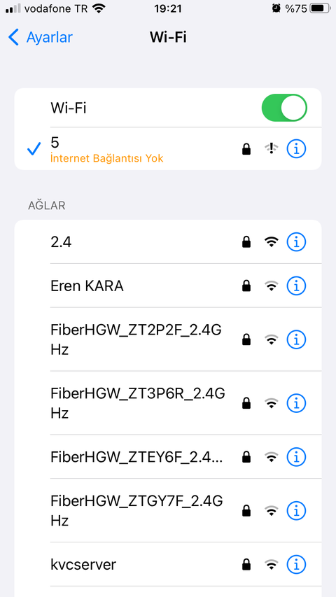 İphone 6s wifi bağlantı sorunu