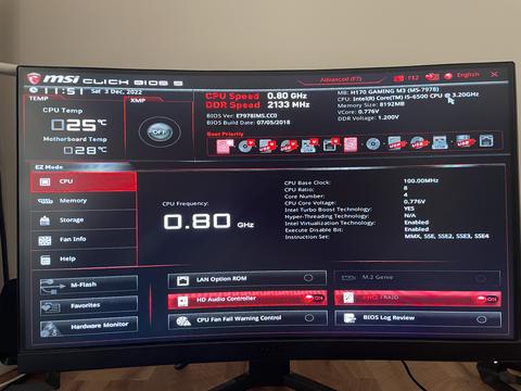 BIOS GHZ Sorunu