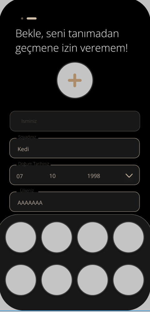 Flutter uygulamasında avatar seçimi ve ona ağlı popup card oluşturma.