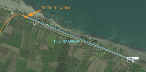 TurkNet GigaFiber Altyapı Haritası