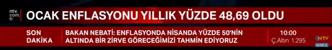 Ekonomi Yönetiminde Bir Başarı Daha. Nisan Hedefi Ocak Ayından Tuttu!