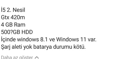 Toshiba laptop nekadar eder