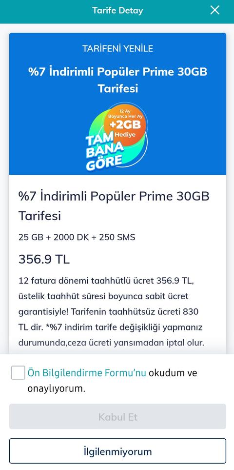 Türk Telekom Bana Göre Kampanyalar