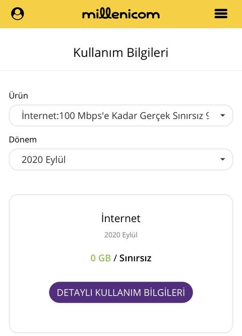 Millenicom nakil sırasında aboneliği dondurmamış