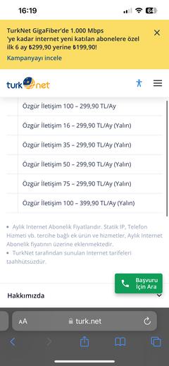 1.000 Mbps’ye kadar Hızlı İnternet TurkNet GigaFiber 399,90 TL!