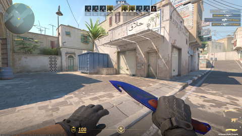 (SATILDI)Satılık Gut Knife Doppler (Phase 4) Float 0.008 pattern 709