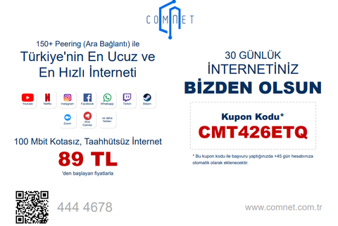 ComNet İndirim Kodu